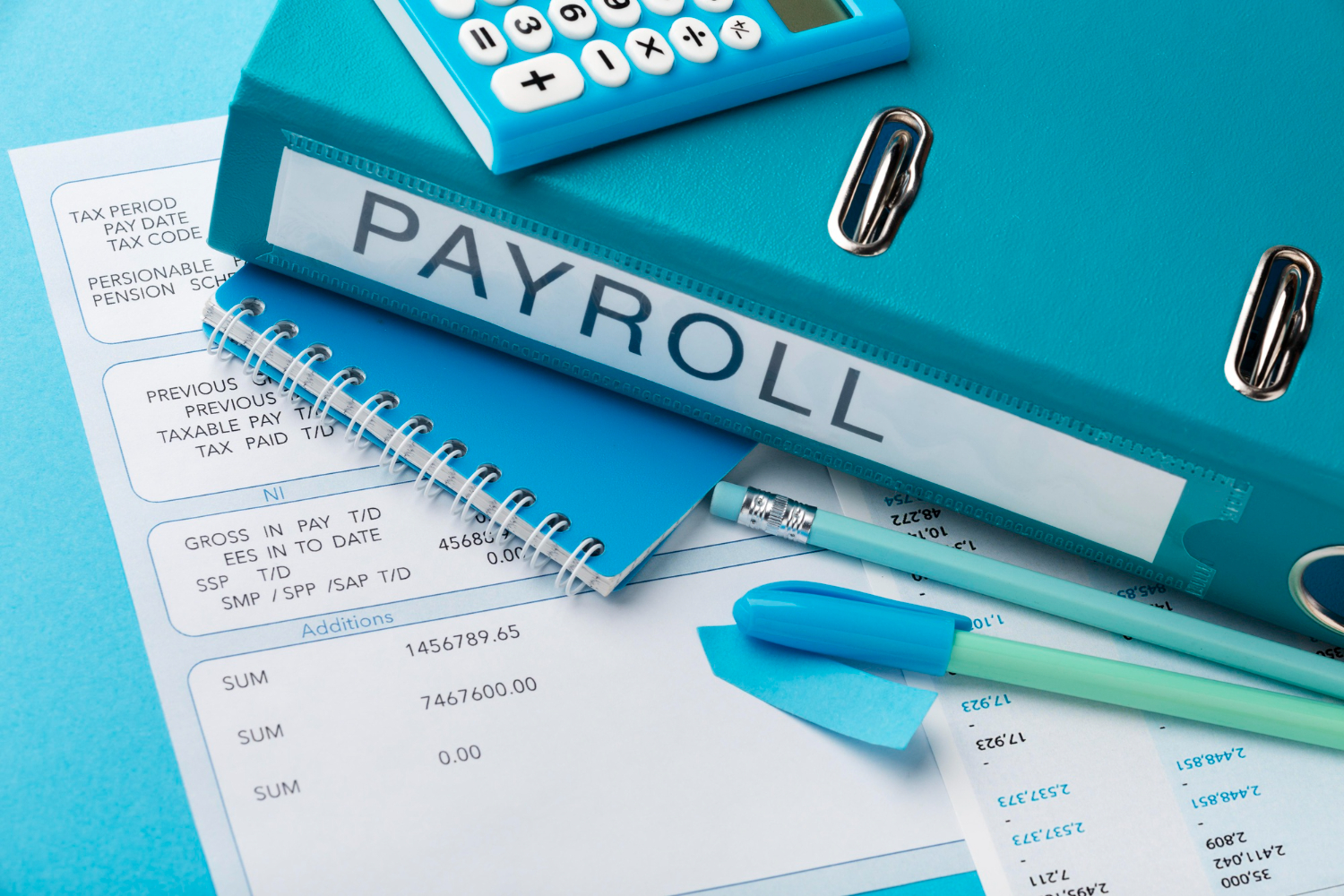 Payroll Processing serivce card